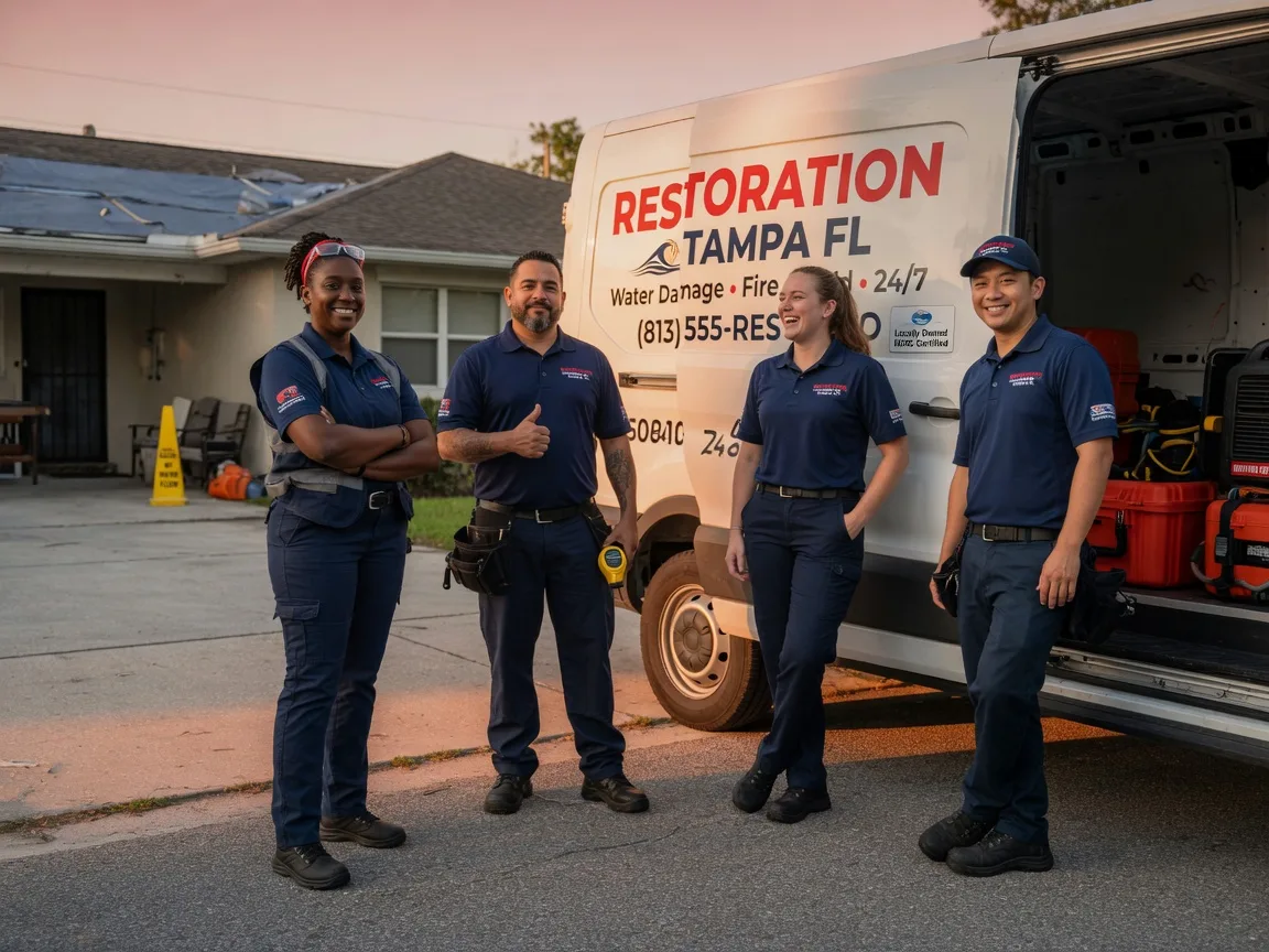 Water Damage Restoration company in Fluvanna, TX